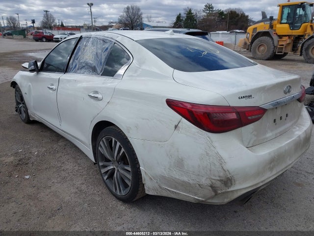 2018 Infiniti Q50 3.0t Sport მანქანა იყიდება აუქციონზე, vin: JN1EV7AP4JM366214, აუქციონის ნომერი: 44605212
