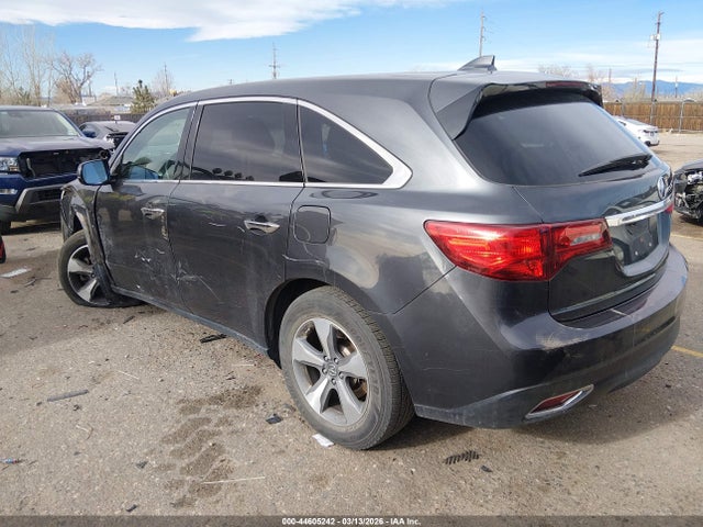 Aukcja sprzedaży 2016 Acura Mdx Acurawatch Plus Package, vin: 5FRYD4H28GB032578, numer aukcji: 44605242