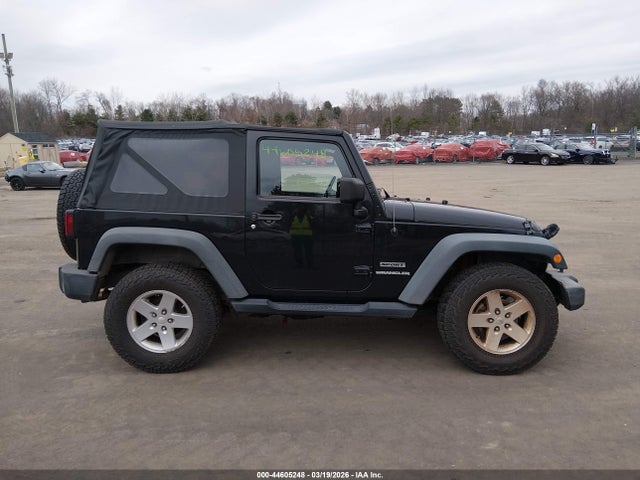 2012 Jeep Wrangler Sport მანქანა იყიდება აუქციონზე, vin: 1C4AJWAG9CL243082, აუქციონის ნომერი: 44605248