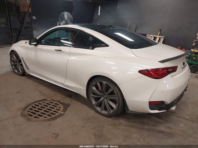 2018 Infiniti Q60 3.0t Red Sport 400 მანქანა იყიდება აუქციონზე, vin: JN1FV7EK1JM530571, აუქციონის ნომერი: 44605257