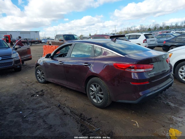 44605287 :رقم المزاد ، 5XXGT4L34KG348419 vin ، 2019 Kia Optima Lx مزاد بيع