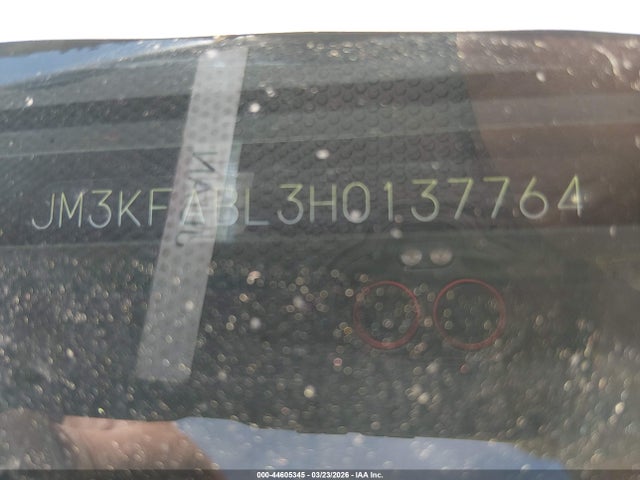 44605345 :رقم المزاد ، JM3KFABL3H0137764 vin ، 2017 Mazda Cx-5 Sport مزاد بيع