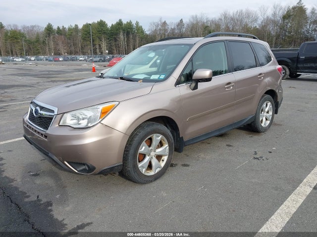 44605368 :رقم المزاد ، JF2SJAHC1EH549887 vin ، 2014 Subaru Forester 2.5i Limited مزاد بيع