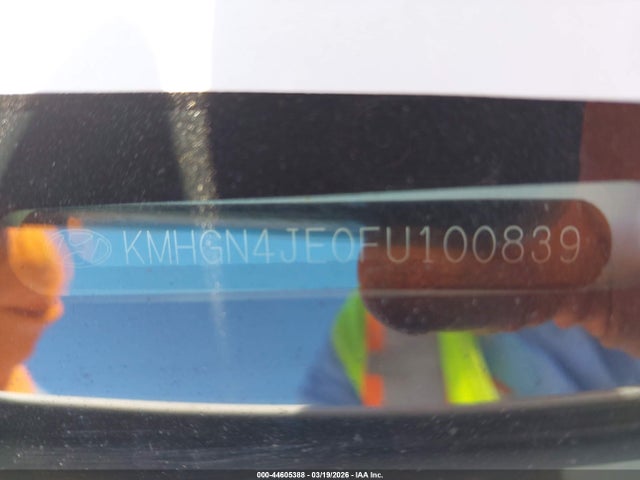 KMHGN4JE0FU100839 Hyundai Genesis 3.8