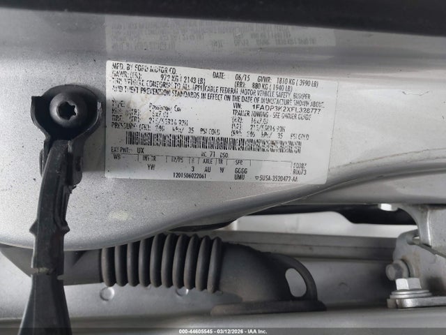 Ford FOCUS SE 2015 1FADP3K2XFL328777 Image 9
