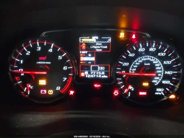 Продажа на аукционе авто 2018 Subaru Wrx Sti, vin: JF1VA2M65J9812118, номер лота: 44605598