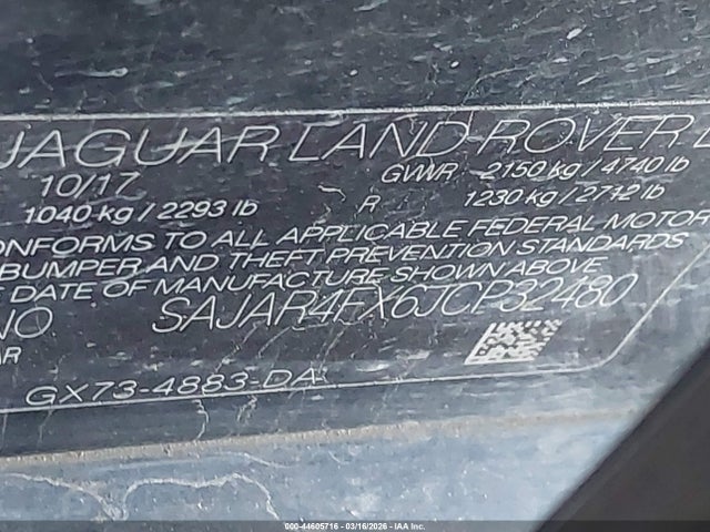 2018 JAGUAR XE SAJAR4FX6JCP32480 Photo 8