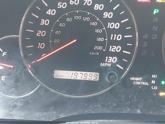 44605749 :رقم المزاد ، JTJBT20X930012691 vin ، 2003 Lexus Gx 470 مزاد بيع