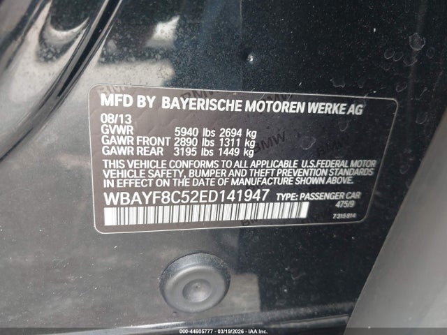 2014 BMW ALPINA B7 WBAYF8C52ED141947 Photo 8