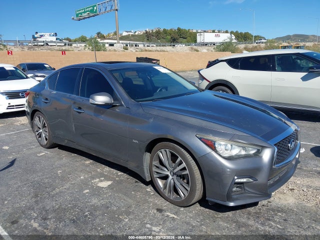 Aukcja sprzedaży 2018 Infiniti Q50 3.0t Sport, vin: JN1EV7APXJM351717, numer aukcji: 44605790