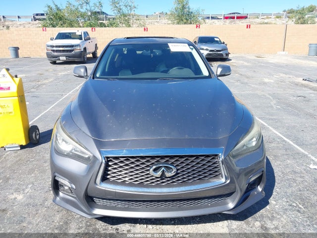 44605790 :رقم المزاد ، JN1EV7APXJM351717 vin ، 2018 Infiniti Q50 3.0t Sport مزاد بيع