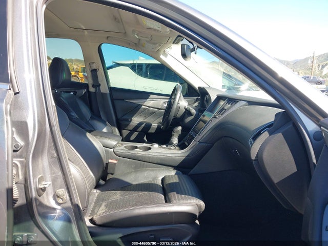 44605790 :رقم المزاد ، JN1EV7APXJM351717 vin ، 2018 Infiniti Q50 3.0t Sport مزاد بيع
