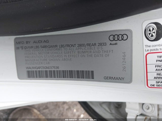 2016 AUDI A7 WAUWGAFC5GN037536 Photo 8