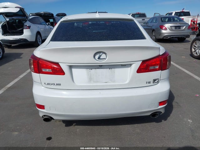 2012 Lexus Is 250 მანქანა იყიდება აუქციონზე, vin: JTHBF5C27C5165924, აუქციონის ნომერი: 44605945