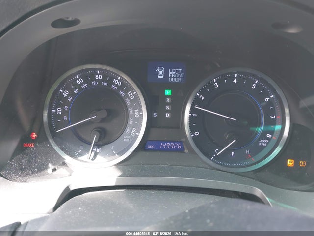 2012 Lexus Is 250 მანქანა იყიდება აუქციონზე, vin: JTHBF5C27C5165924, აუქციონის ნომერი: 44605945