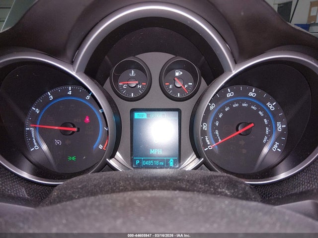 44605947 :رقم المزاد ، 1G1PC5SB7E7323809 vin ، 2014 Chevrolet Cruze 1lt Auto مزاد بيع