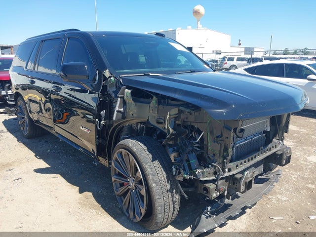 44605958 :رقم المزاد ، 1GYS9SR9XSR411572 vin ، 2025 Cadillac Escalade Esv V-series مزاد بيع