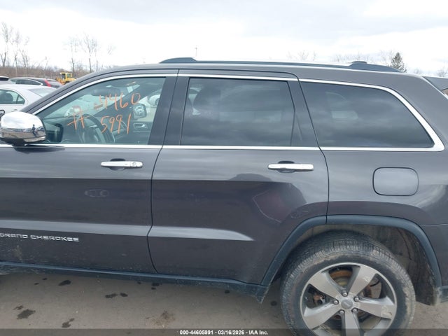 2015 Jeep Grand Cherokee Limited მანქანა იყიდება აუქციონზე, vin: 1C4RJFBG6FC790865, აუქციონის ნომერი: 44605991