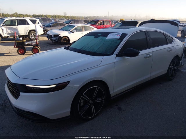44605996 :رقم المزاد ، 1HGCY2F57PA054633 vin ، 2023 Honda Accord Hybrid Sport مزاد بيع