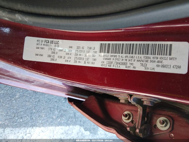 2019 RAM 1500 1C6SRFJT3KN636869 Photo 8