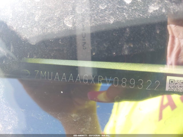 7MUAAAAGXRV089322 Toyota Corolla Cross L