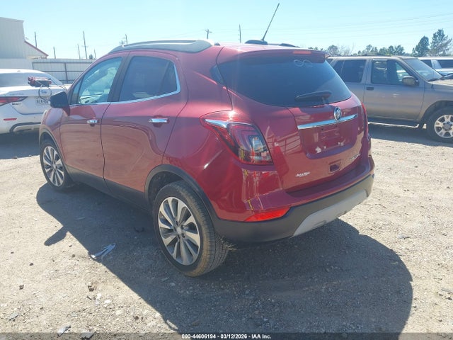 2019 Buick Encore Fwd Preferred მანქანა იყიდება აუქციონზე, vin: KL4CJASB9KB848779, აუქციონის ნომერი: 44606194