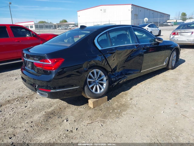 Продаж на аукціоні авто 2018 Bmw 740i, vin: WBA7E2C56JG743030, номер лоту: 44606220