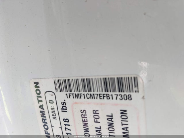 Ford F-150 Xl 2014 1FTMF1CM7EFB17308 Image 9