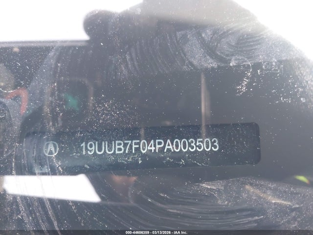 19UUB7F04PA003503 Acura Tlx Type S/type S Pmc Edition