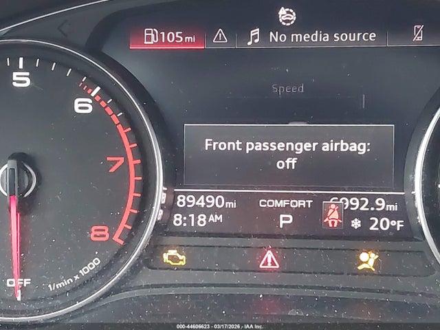 2020 Audi A4 Premium 45 Tfsi Quattro S Tronic მანქანა იყიდება აუქციონზე, vin: WAUDNAF42LA043625, აუქციონის ნომერი: 44606623