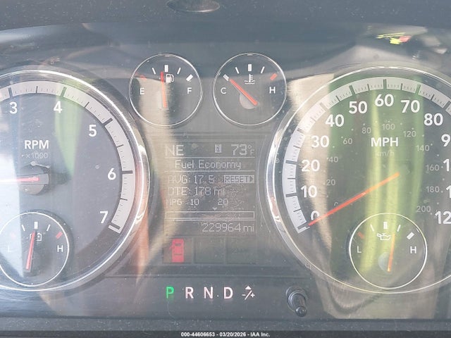44606653 :رقم المزاد ، 1D7RB1GT5BS606849 vin ، 2011 Ram Ram 1500 Slt مزاد بيع