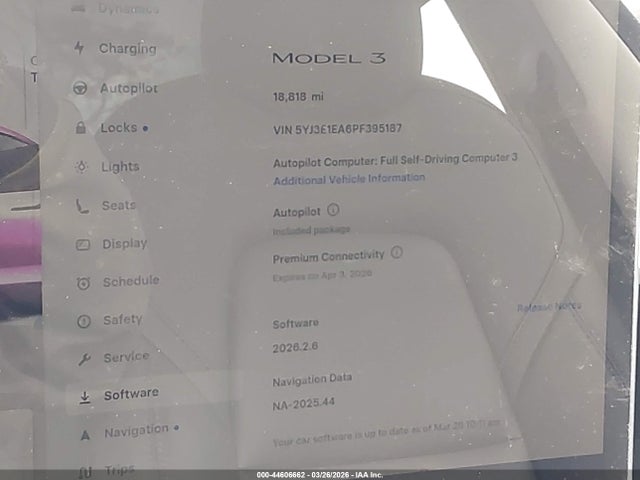 2023 TESLA MODEL 3 5YJ3E1EA6PF395187 Photo 6