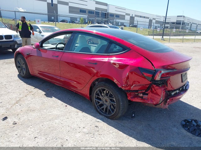 44606745 :رقم المزاد ، 5YJ3E1EB7SF926477 vin ، 2025 Tesla Model 3 Long Range All-wheel Drive مزاد بيع