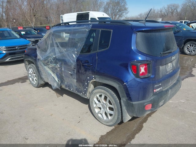 Продажа на аукционе авто 2016 Jeep Renegade Latitude, vin: ZACCJBBTXGPE30779, номер лота: 44606807