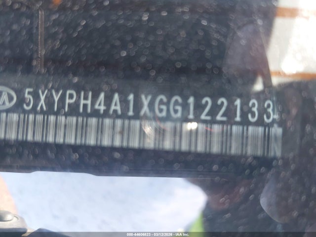 5XYPH4A1XGG122133 KIA Sorento 2.0t Ex