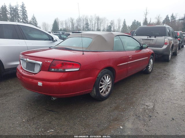 2002 Chrysler Sebring Lxi მანქანა იყიდება აუქციონზე, vin: 1C3EL55R82N302020, აუქციონის ნომერი: 44606829