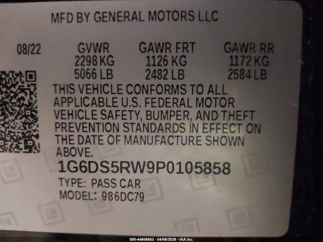 2023 CADILLAC CT5 1G6DS5RW9P0105858 Photo 8