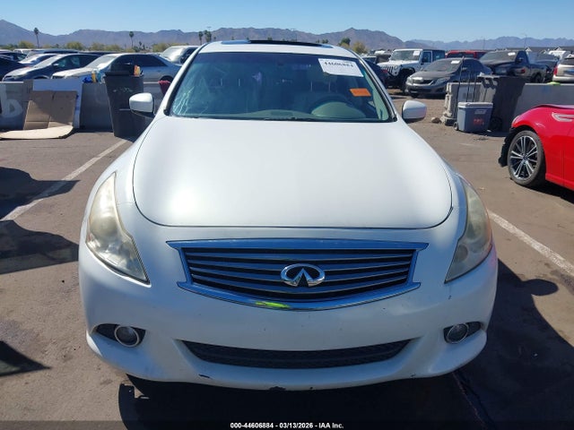 2012 Infiniti G37 Journey მანქანა იყიდება აუქციონზე, vin: JN1CV6AP6CM935293, აუქციონის ნომერი: 44606884