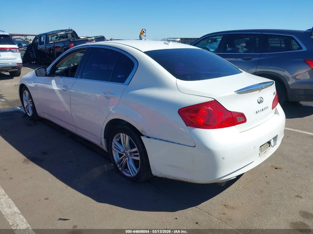 2012 Infiniti G37 Journey მანქანა იყიდება აუქციონზე, vin: JN1CV6AP6CM935293, აუქციონის ნომერი: 44606884