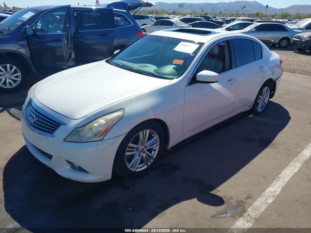 2012 Infiniti G37 Journey მანქანა იყიდება აუქციონზე, vin: JN1CV6AP6CM935293, აუქციონის ნომერი: 44606884