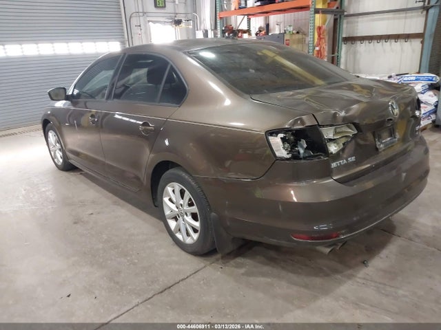 2015 Volkswagen Jetta 1.8t Se მანქანა იყიდება აუქციონზე, vin: 3VWD07AJXFM220749, აუქციონის ნომერი: 44606911