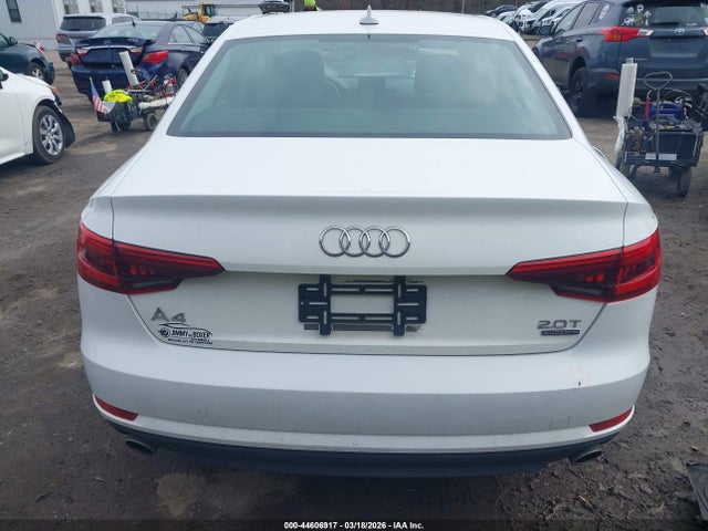 2017 Audi A4 2.0t Premium მანქანა იყიდება აუქციონზე, vin: WAUANAF40HN022646, აუქციონის ნომერი: 44606917