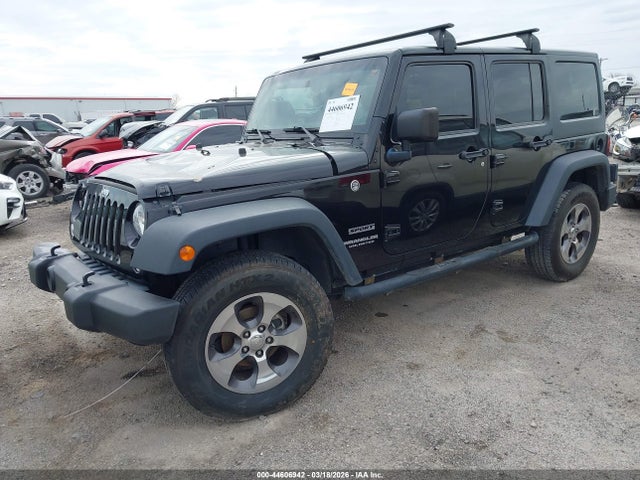 44606942 :رقم المزاد ، 1C4BJWDG0HL672702 vin ، 2017 Jeep Wrangler Unlimited Sport 4x4 مزاد بيع