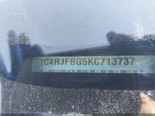 1C4RJFBG5KC713737 Jeep Grand Cherokee Limited 4x4