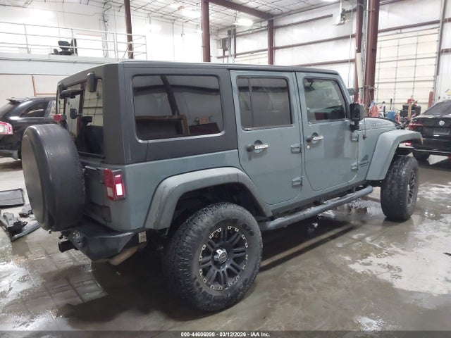 44606998 :رقم المزاد ، 1C4BJWDG3EL198191 vin ، 2014 Jeep Wrangler Unlimited Sport مزاد بيع