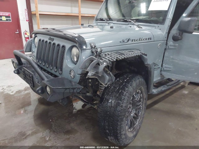 44606998 :رقم المزاد ، 1C4BJWDG3EL198191 vin ، 2014 Jeep Wrangler Unlimited Sport مزاد بيع