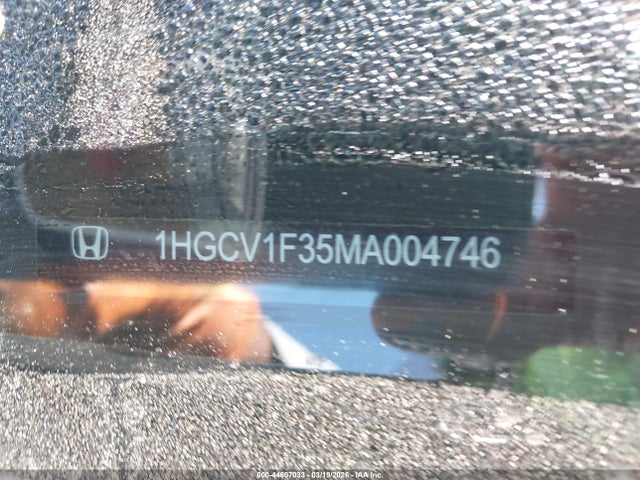 1HGCV1F35MA004746 Honda Accord Sport