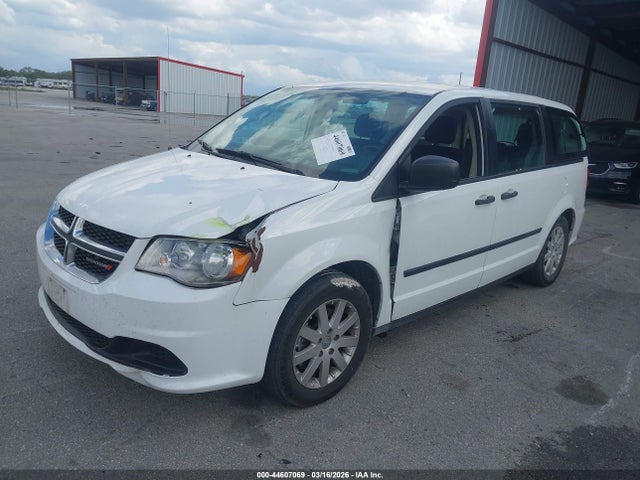 2016 Dodge Grand Caravan American Value Pkg მანქანა იყიდება აუქციონზე, vin: 2C4RDGBG5GR259565, აუქციონის ნომერი: 44607069