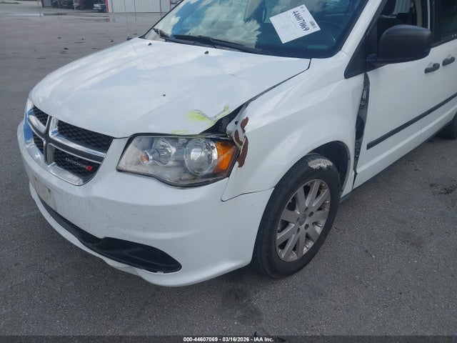 2016 Dodge Grand Caravan American Value Pkg მანქანა იყიდება აუქციონზე, vin: 2C4RDGBG5GR259565, აუქციონის ნომერი: 44607069