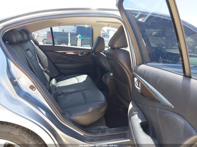 2018 Infiniti Q50 3.0t Luxe მანქანა იყიდება აუქციონზე, vin: JN1EV7AP9JM355404, აუქციონის ნომერი: 44607084